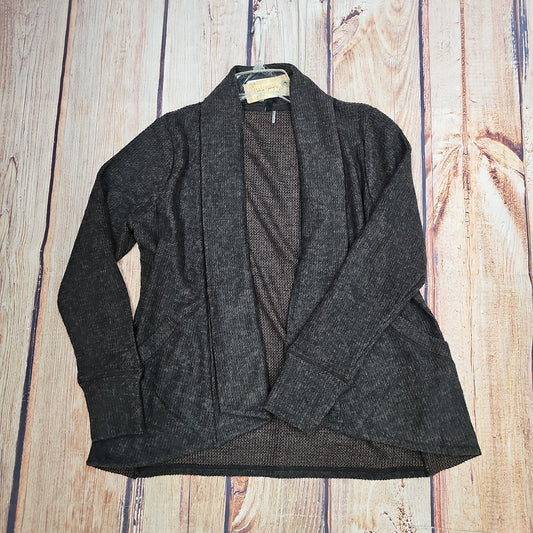 NORTH RIVER WOMEN'S WAFFLE SWEATER KNIT CARDIGAN