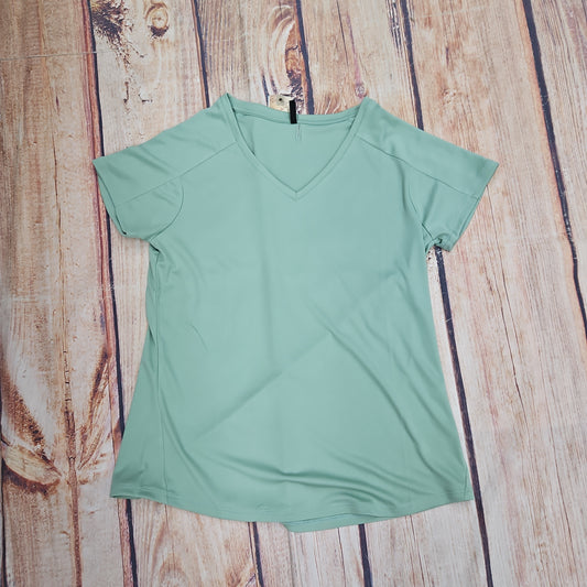 NORTH RIVER MINT V NECK TEE