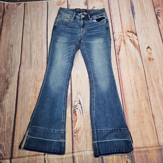 GRACE DENIM KNITS TROUSER