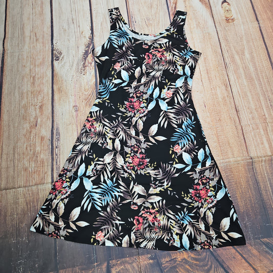 KEREN HART TROPICAL FLORAL DRESS 46032