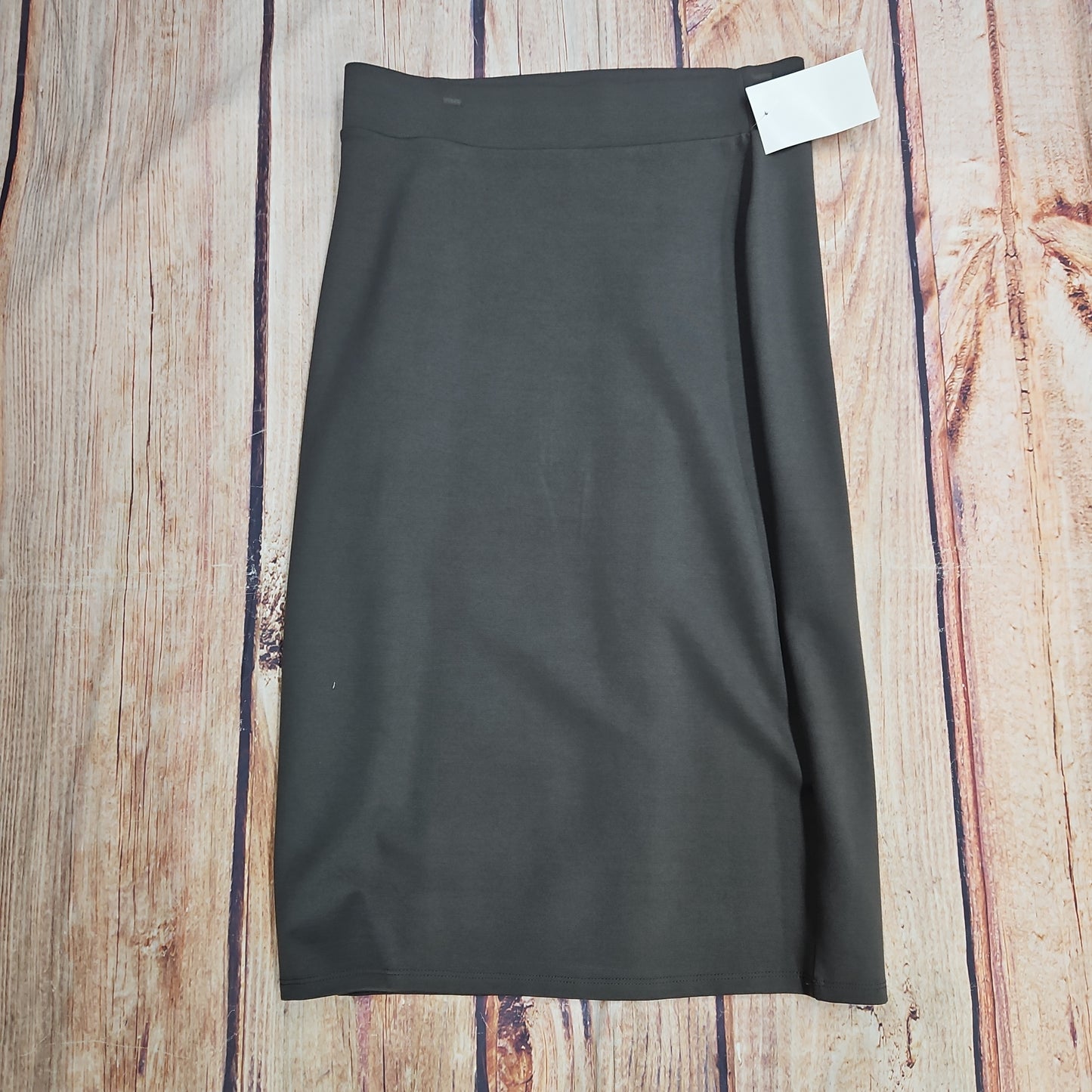 ZENANA GRAY PENCIL SKIRT