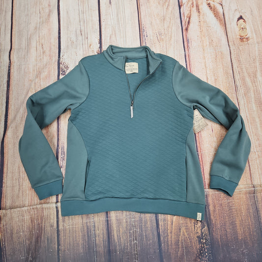 OLD RANCH SILVERWOOD 1/4 ZIP PULLOVER SILVER PINE CLEARANCE