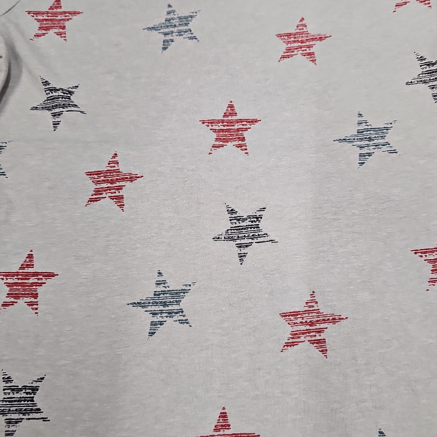 KEREN HART HEATHER GREY STARS AND STRIPES 26095HGY