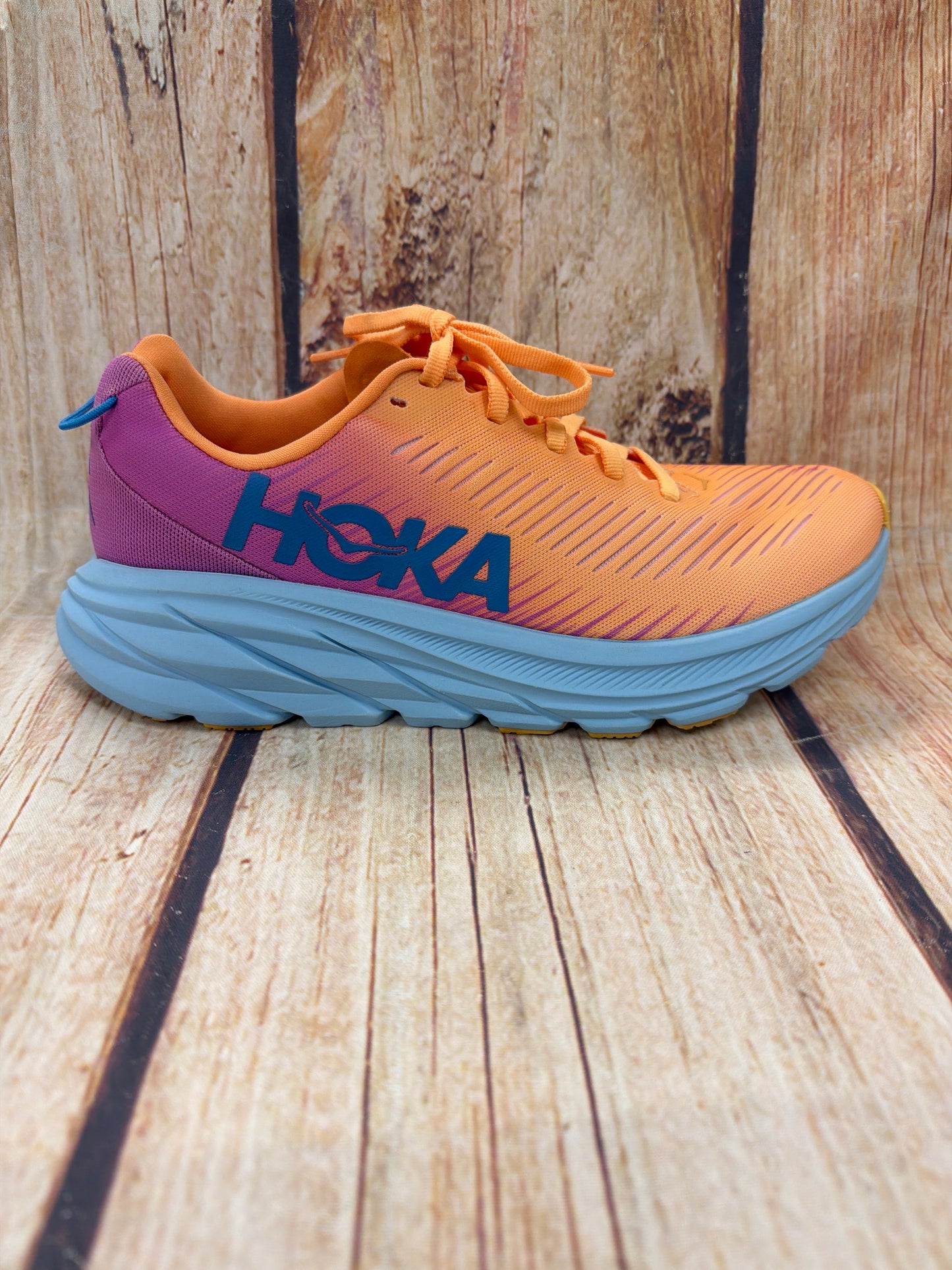 CLEARANCE Hoka 1119396/MOCY Rincon 3 Orange/Cyclamen Women