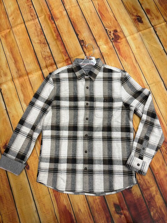 FLAG AND ANTHEM CLEARBROOK LS HERO KNIT FLANNEL M-FA23WS1493