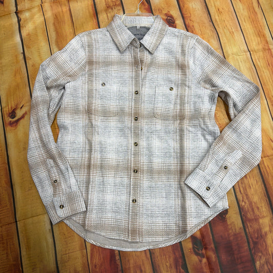 FLAG AND ANTHEM FA26WS1687W OATMEAL GREY LULU HERO STRETCH FLANNEL