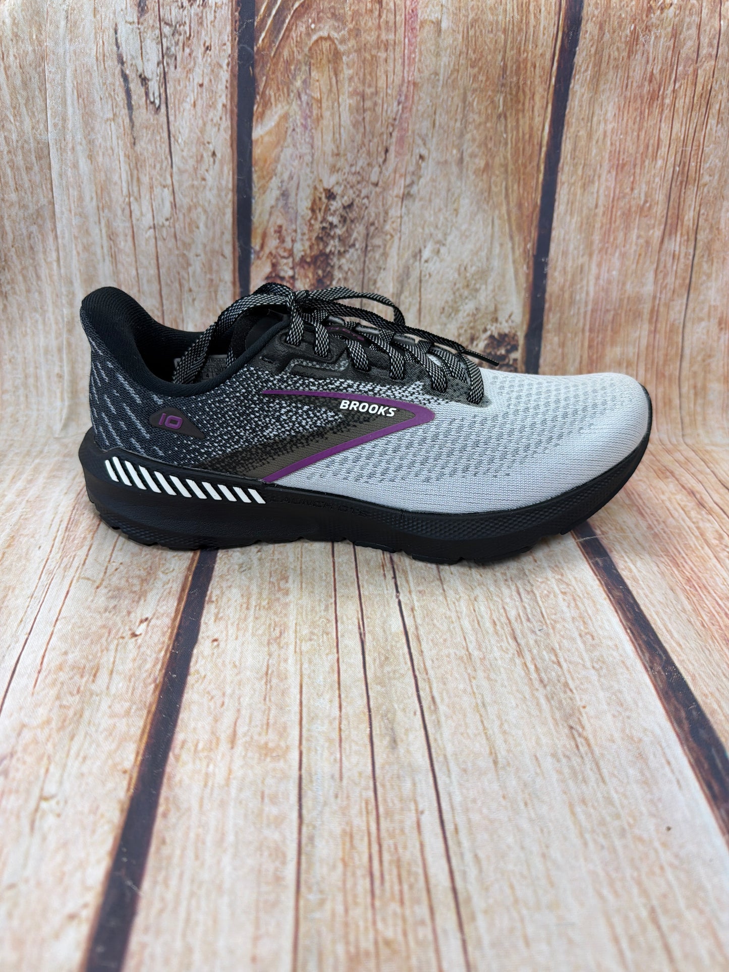 CLEARANCE Brooks 120399-085 Launch GTS 10 Black/White/Violet Women's