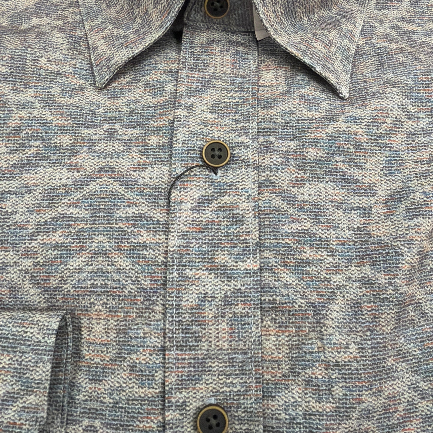 FX FUSION FW12023 GREY TAN TEXTU ABSTRACT PRINT LONG SLEEVE