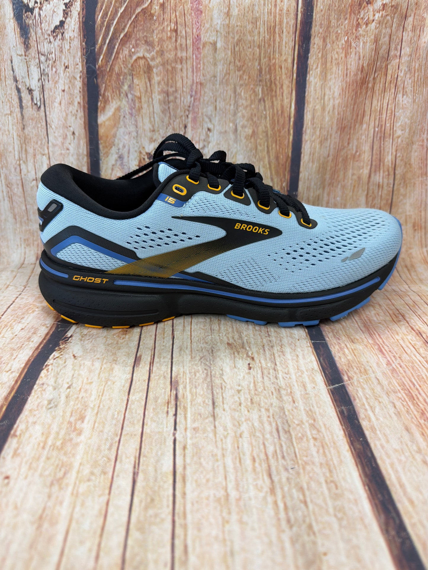 CLEARANCE Brooks 120380-437 Ghost 15 Blue/Black/Yellow Women's