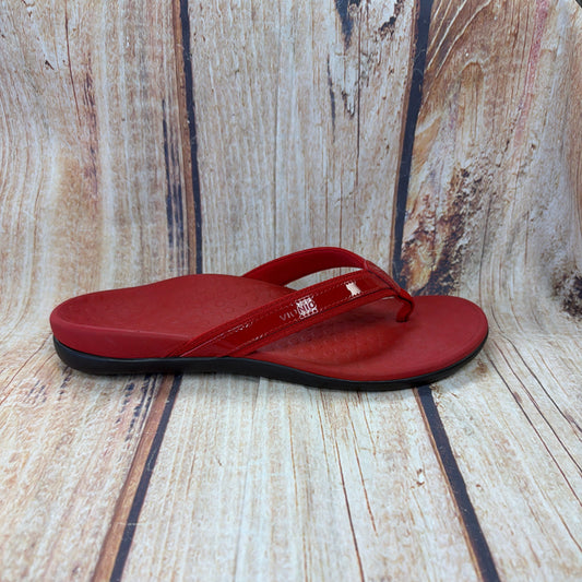 CLEARANCE Vionic 44Tide II Red Patent