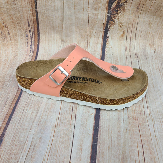 CLEARANCE 1019405 Birkenstock Gizeh Patent Peach #39