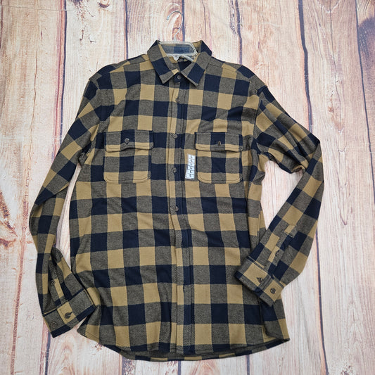 FX FUSION FLANNEL-NAVY/TAN CHECK- 335