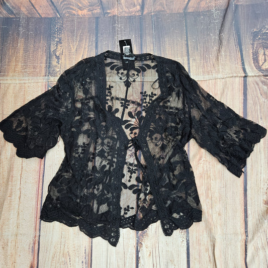 PAPILLON  FLORAL EMBROIDERED COVER UP PT18025