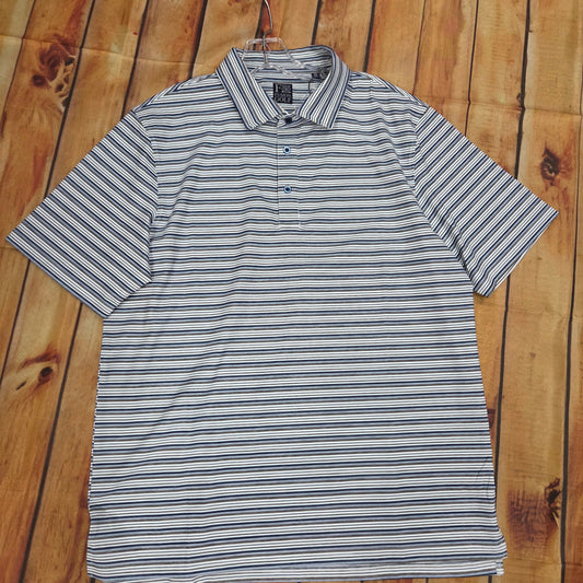 FX FUSION GOLF POLO BUCKINGHAME STRIPE FGM220