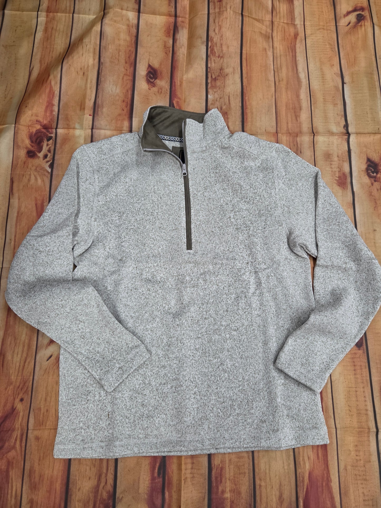 FX FUSION LONG SLEEVE CANYON 1/4 ZIP 13017 OATMEAL
