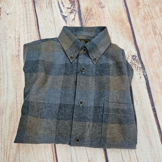 F/X FUSION LARGE CHECK GREY BROWN FW10016