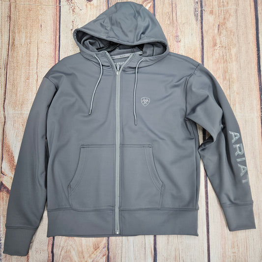 ARIAT WMN BREEZE FULL ZIP SMOKE PEARL 10054492