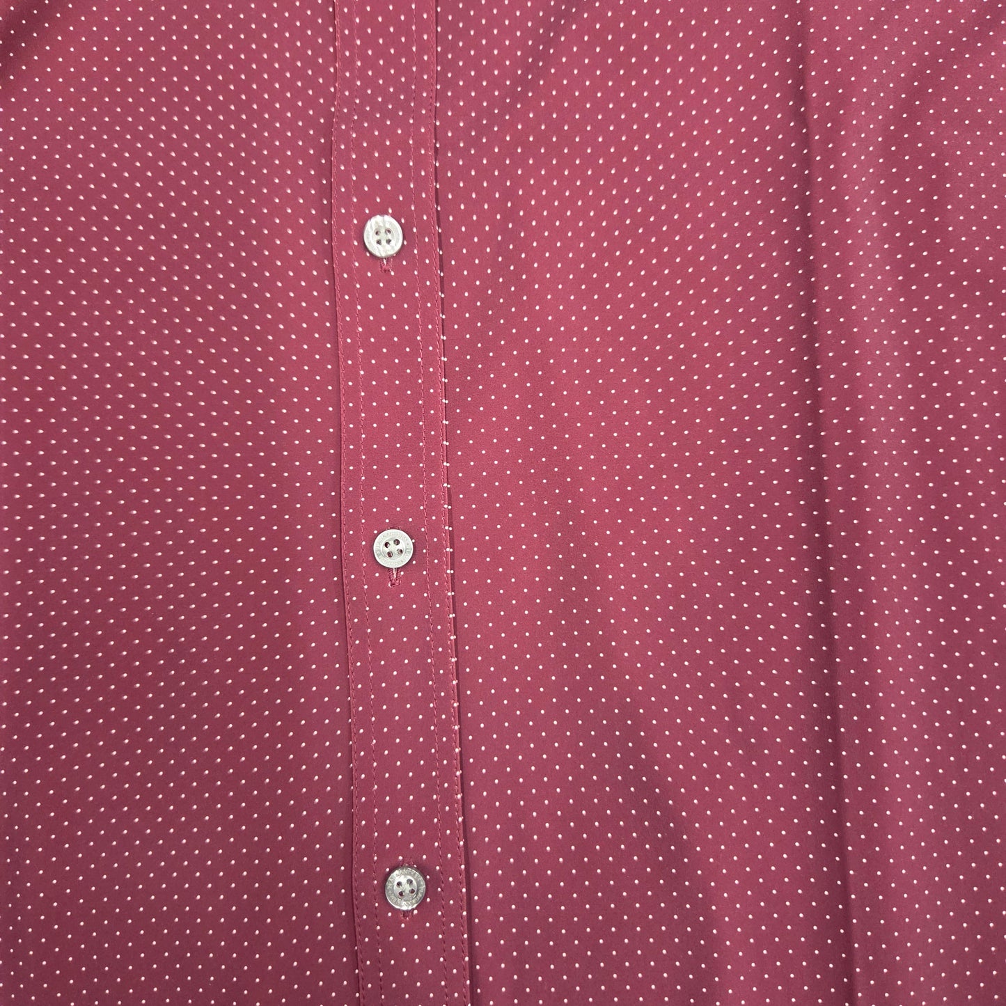 FLAG-N-ANTHEM PATTON BURGUNDY DOTS JOURNEY SHIRT