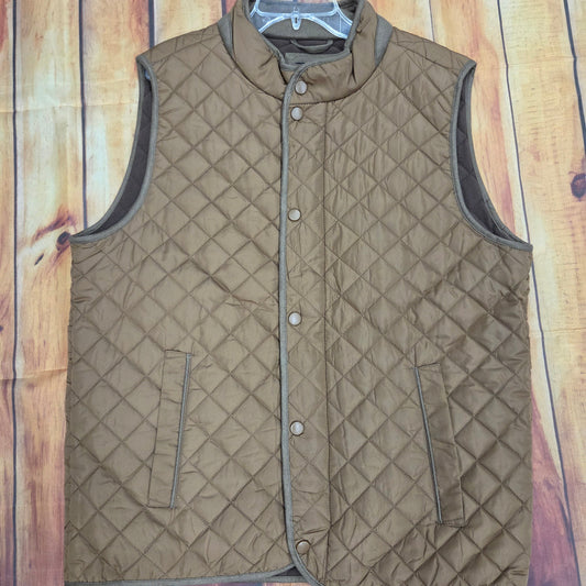FX FUSION UPLAND QUILTED FIELD VEST SADDLE 13009