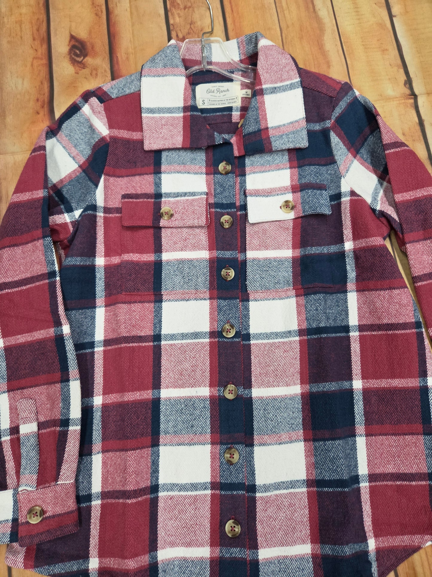 OLD RANCH THISLEBROOK BIG SHIRT WILD GINGER J26852