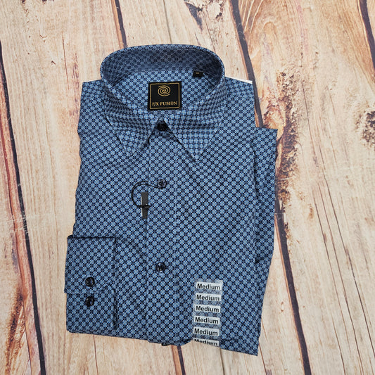 FX FUSHION LS NAVY/ROYAL FW10028