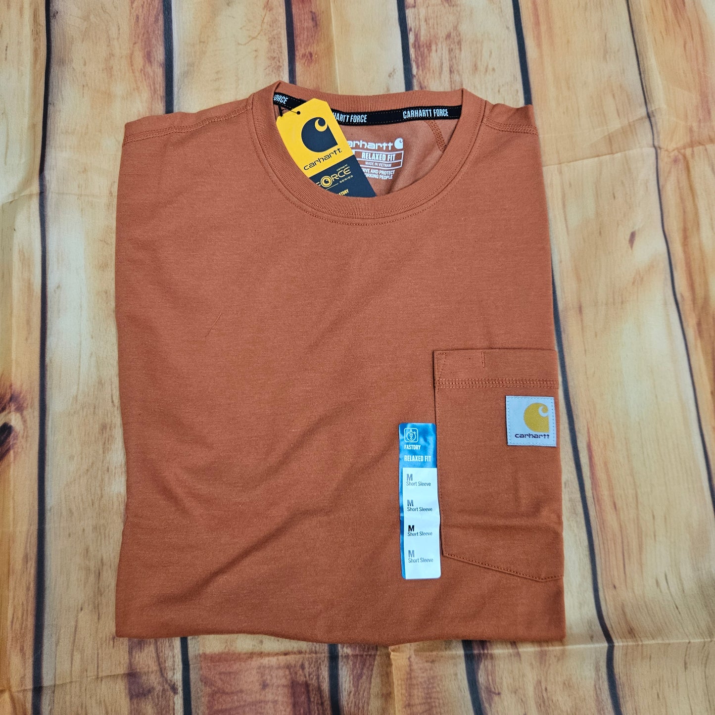CARHARTT MNS FORCE RLXD T SHIRT 106652-RG1