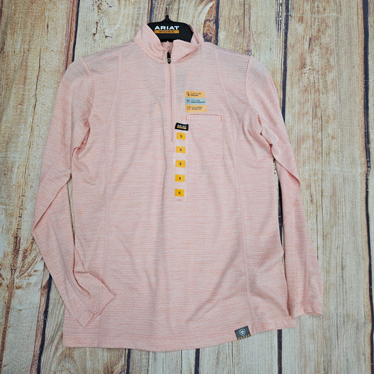 ARIAT WMNS REBAR EVALUTION 1/2 ZIP LS TOP 10055226