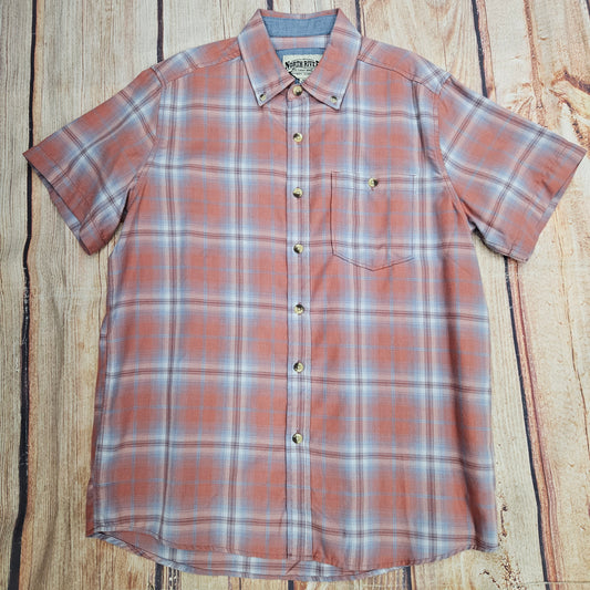 NORTH RIVER WITHERED ROSE PLAID SHIRT