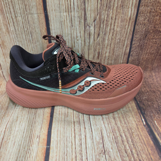 CLEARANCE Saucony S10830-27 Ride 16 Soot/Basalt Women's #50