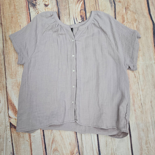 NORTH RIVER MAUVE PEASANT TOP NRL5105