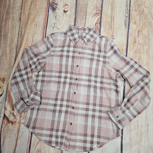 FLAG AND ANTHEM WNS FA24KT7264W MAUVE MINOT KNIT FLANNEL