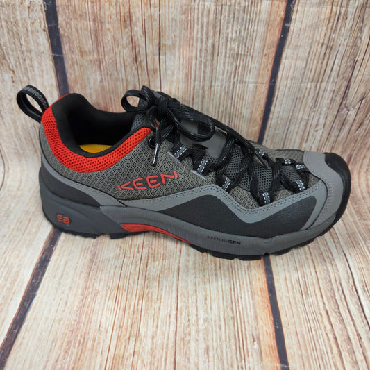 CLEARANCE Keen 1026174 Wasatch Crest Steel Grey/Red Carpet Men's