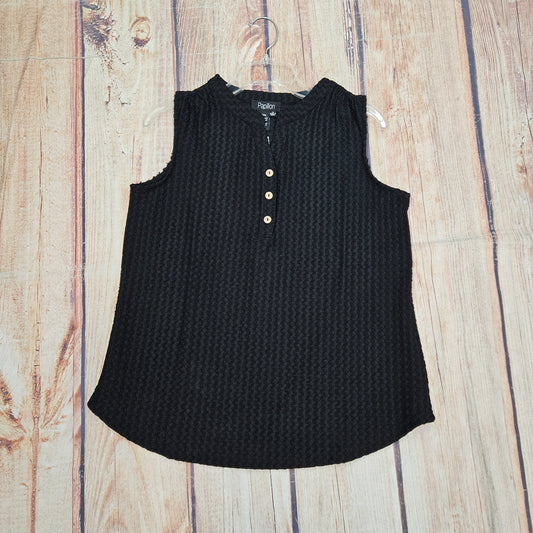 PAPILLON TEXTURED HENLEY TANK PT20022