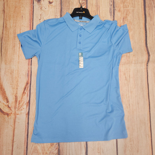 CARHARTT FORCE POLO AQUA 106901-HT1