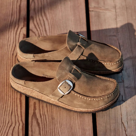 BIRKENSTOCK SUEDE LEATHER BUCKLEY 1017827