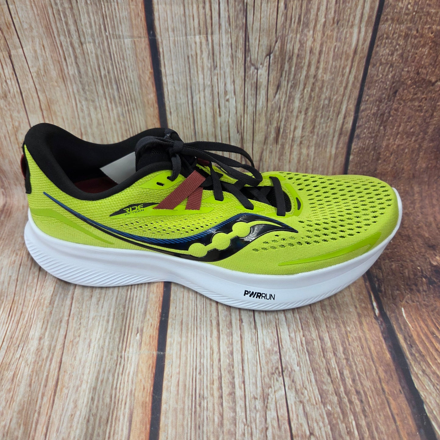 CLEARANCE Saucony S20729-25 Ride 15 Acid Lime/Spice Men's #26