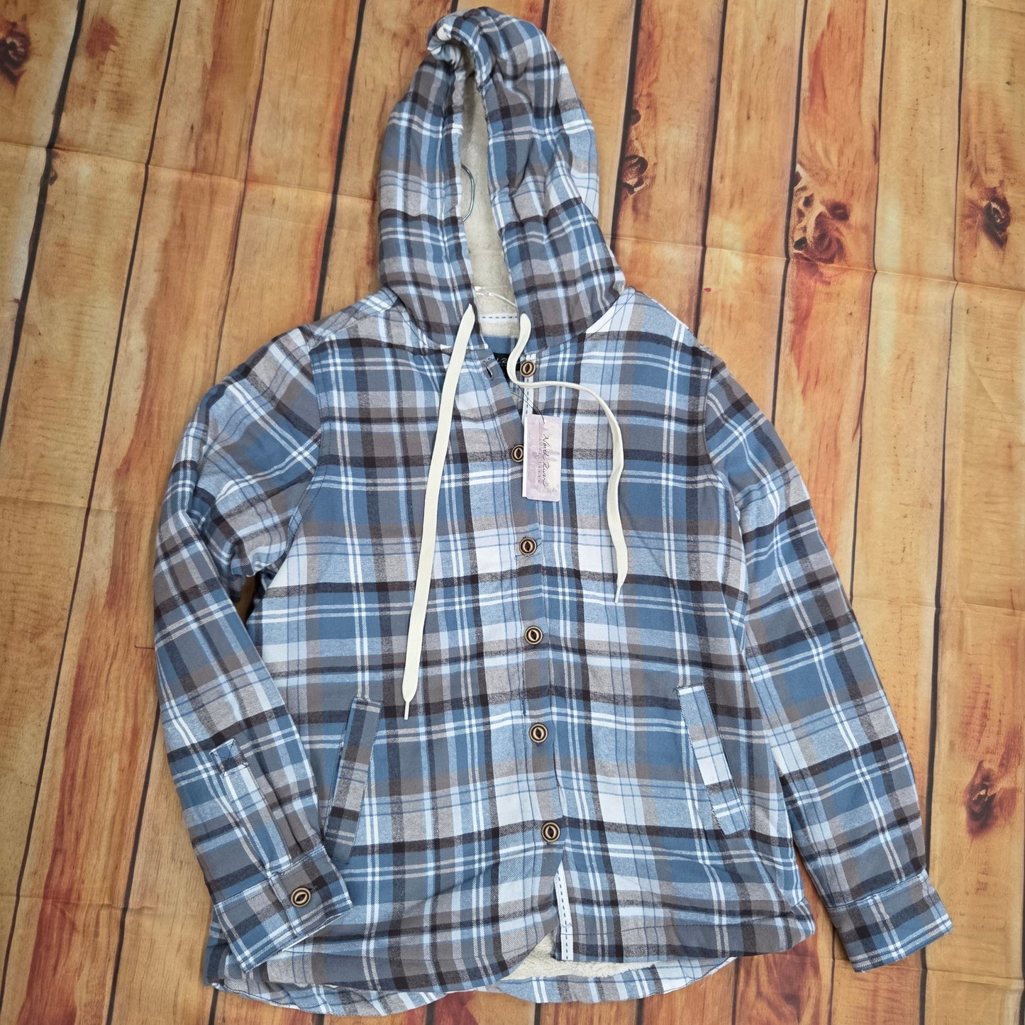 NORTH RIVER TIMBERLINE FLANELL HOOD SHERPA NRL8106-WWARD