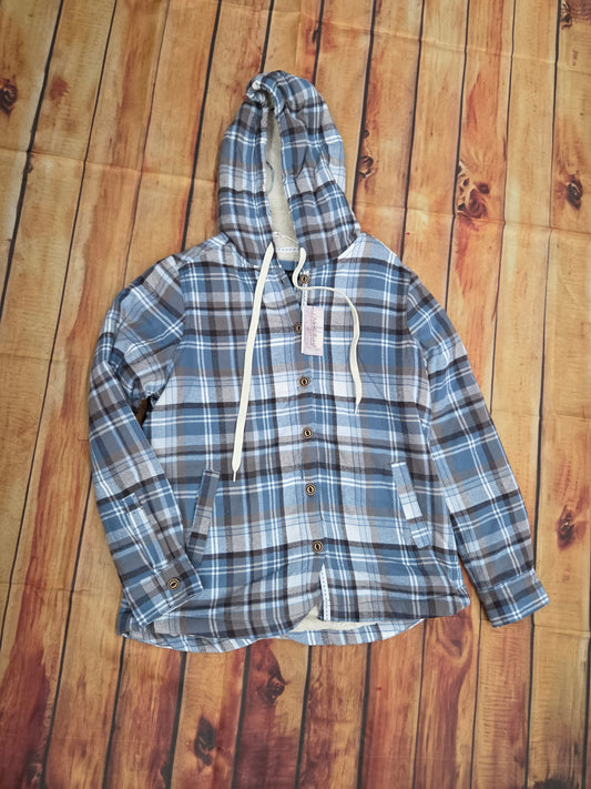 NORTH RIVER TIMBERLINE FLANELL HOOD SHERPA NRL8106-WWARD