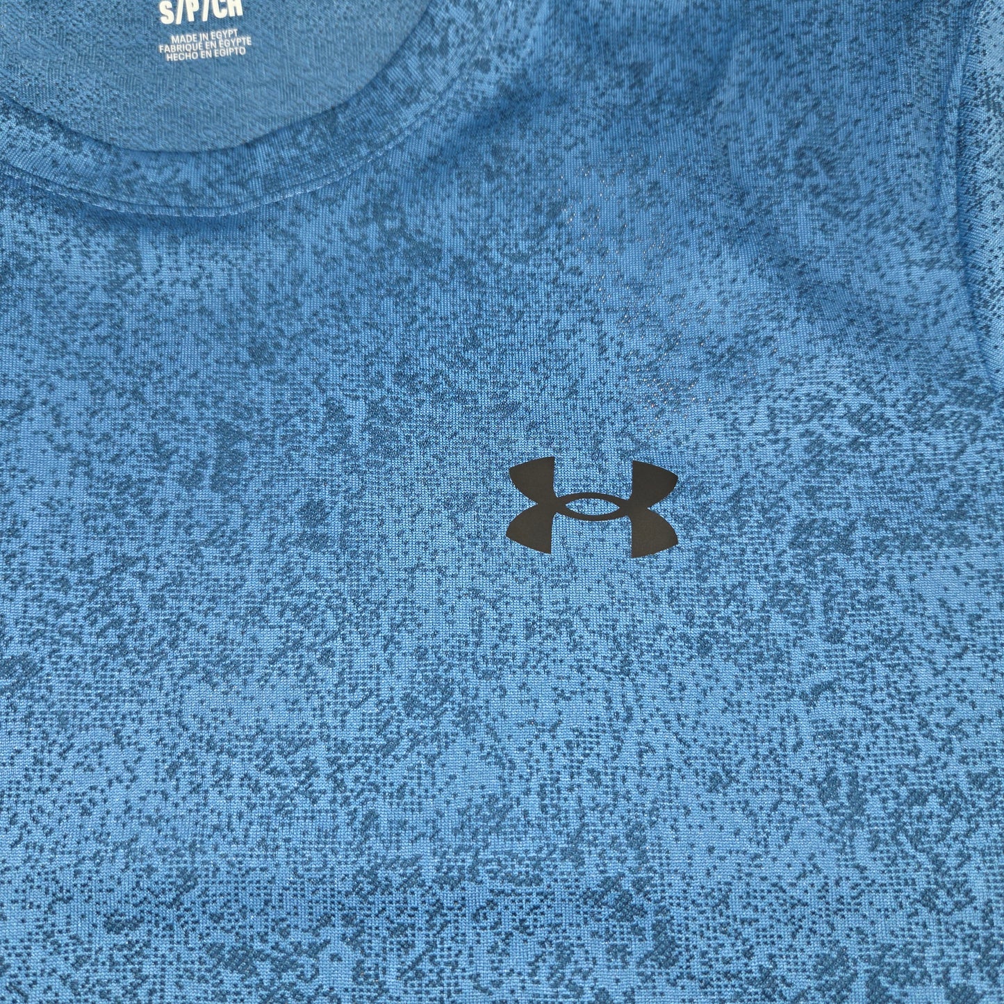 UNDER ARMOUR MEN TECH TEE PIXELATE BLUE 6005920-430