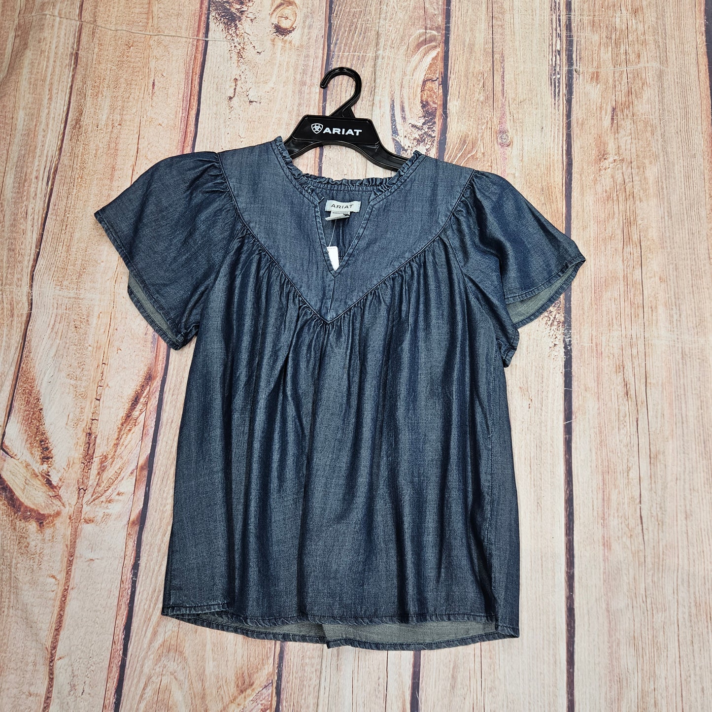 ARIAT EMMA SS DENIM TOP 10055137