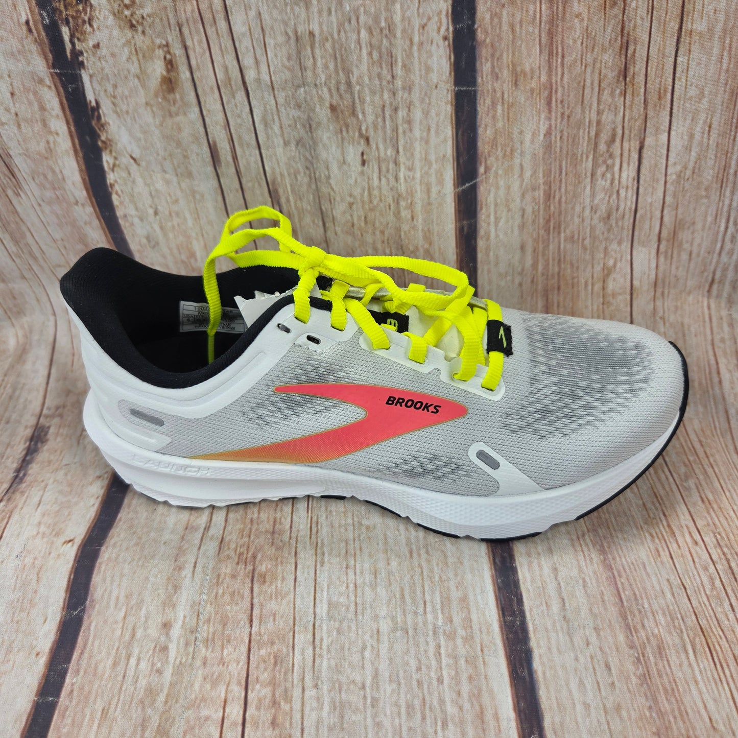 CLEARANCE Brooks 120373-148 Launch 9 White/Pink/Nightlife Women's #15