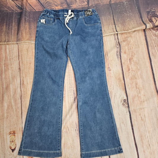 ETHYL PULL ON DRAWSTRING FT WIDE LEG P50BWD