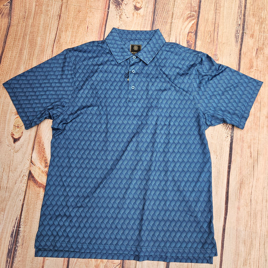 F/X FUSION MENS SS POLO TEAL 2313