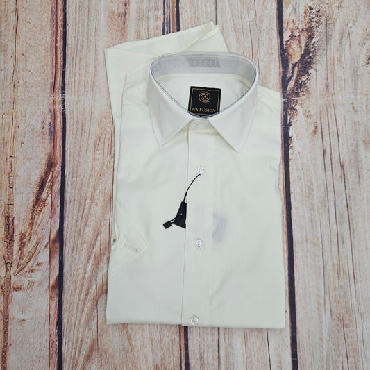 FX FUSION SS EGGSHELL BUTTON FRONT FW2340SS