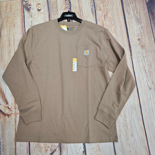 CARHARTT LSE FIT HW POCKET TEE LS K126-BA