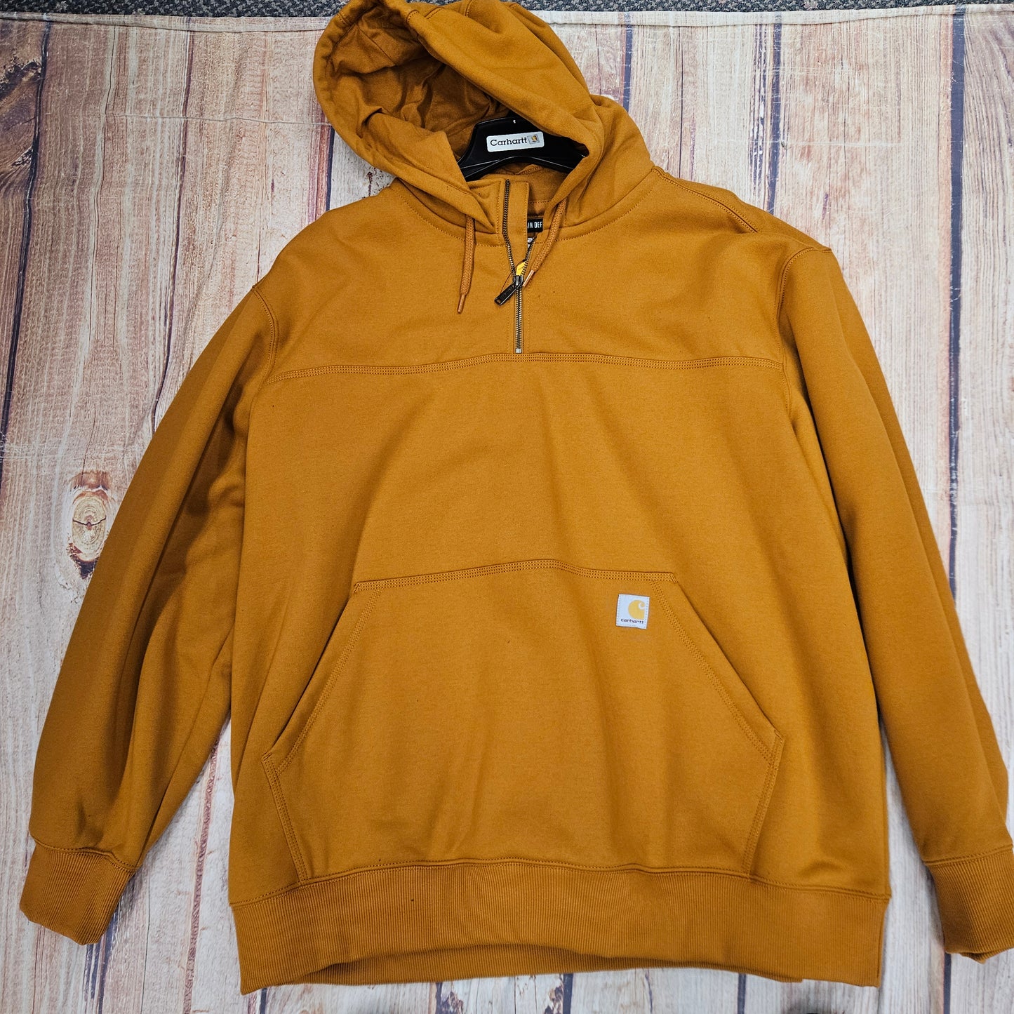 CARHARTT RAIN DEFENDER LOOSE FIT HEAVYWEIGHT QUARTER ZIP SWEATSHIRT 100617-B71