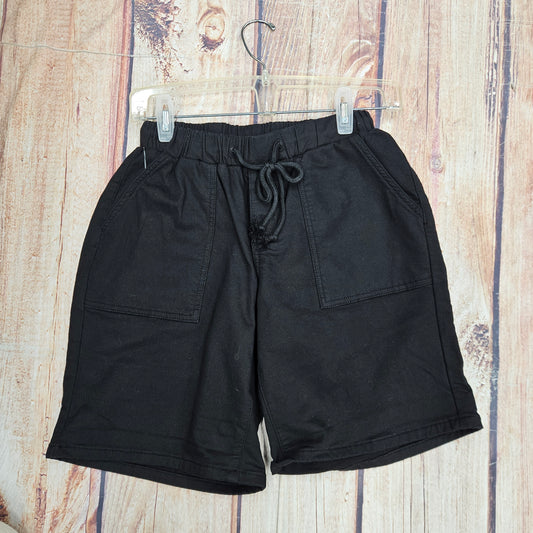 ETHYL PULL ON BLACK SHORT P509BLK