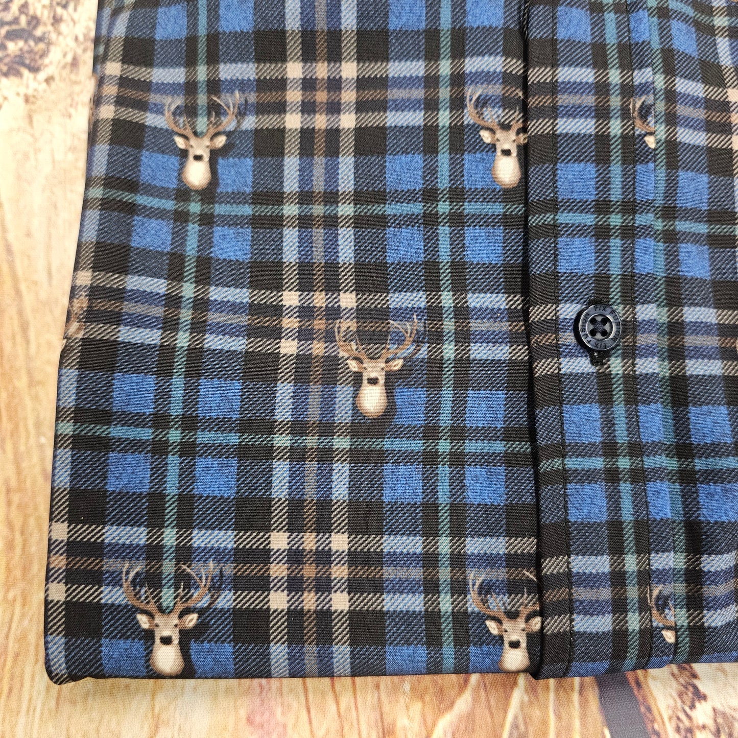 FX FUSION DEER PLAID PRINT-367