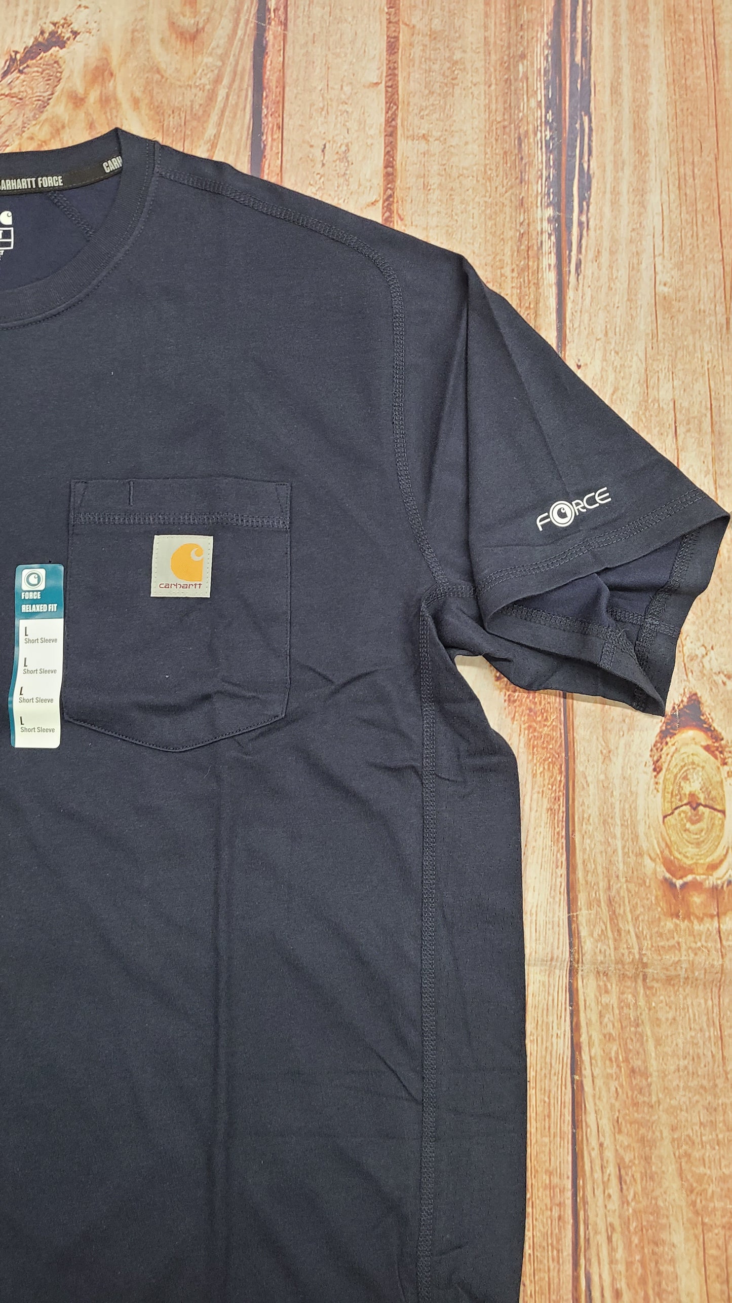 CARHARTT FORCE RELAXED FIT MIDWEIGHT S/S POCKET T-SHIRT 106652-I26