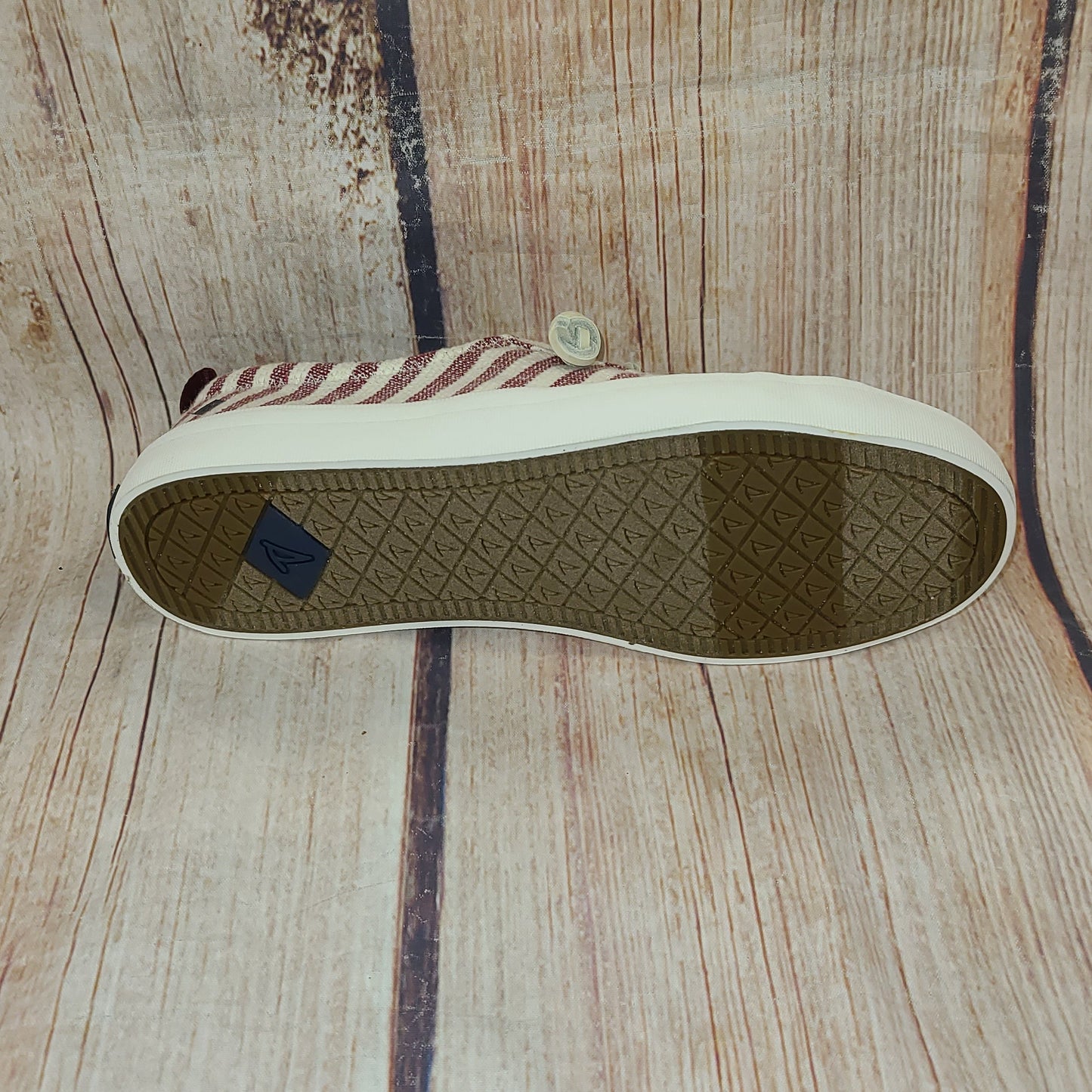 CLEARANCE Sperry STS85941 Crest Vibe Stripe Cord Women's
